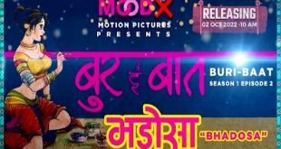 Buri Baat S01E02 (2022) Hindi Hot Web Series MoodX