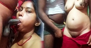 Desi Village Wife Also Drank A Lot Of Land Sucking Water